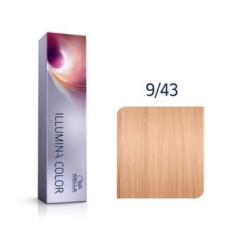 Wella Professionals Illumina Color profesionální permanentní barva na vlasy 9/43 60 ml