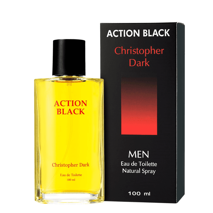 Christopher Dark Action Black Toaletní Voda Pro Muže 100ml