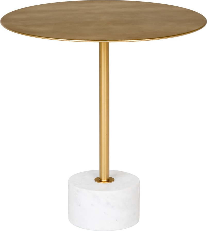 Kovový kulatý odkládací stolek ø 51 cm Lecco – House Nordic