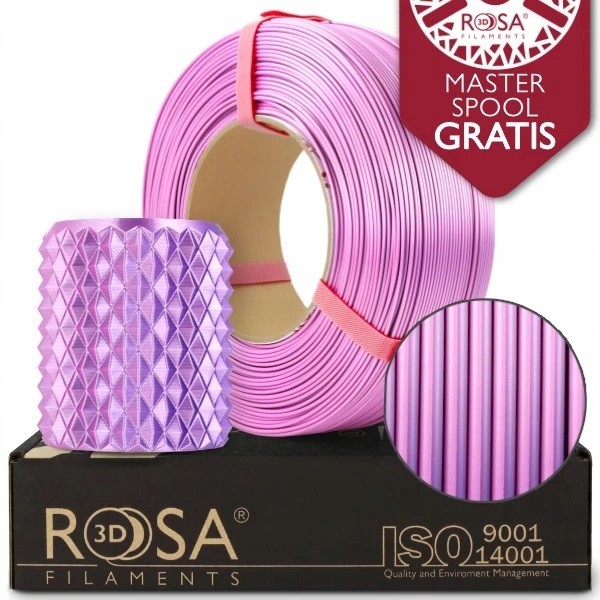 Filament Rosa3D Refill Pla Magic Silk Pink Dynamic 1kg 1,75mm 2 barvy