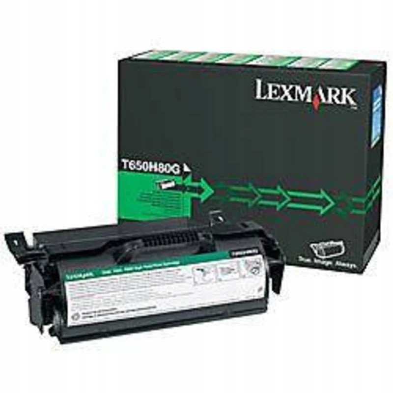 Originální toner Lexmark T650H80G Černý 25000