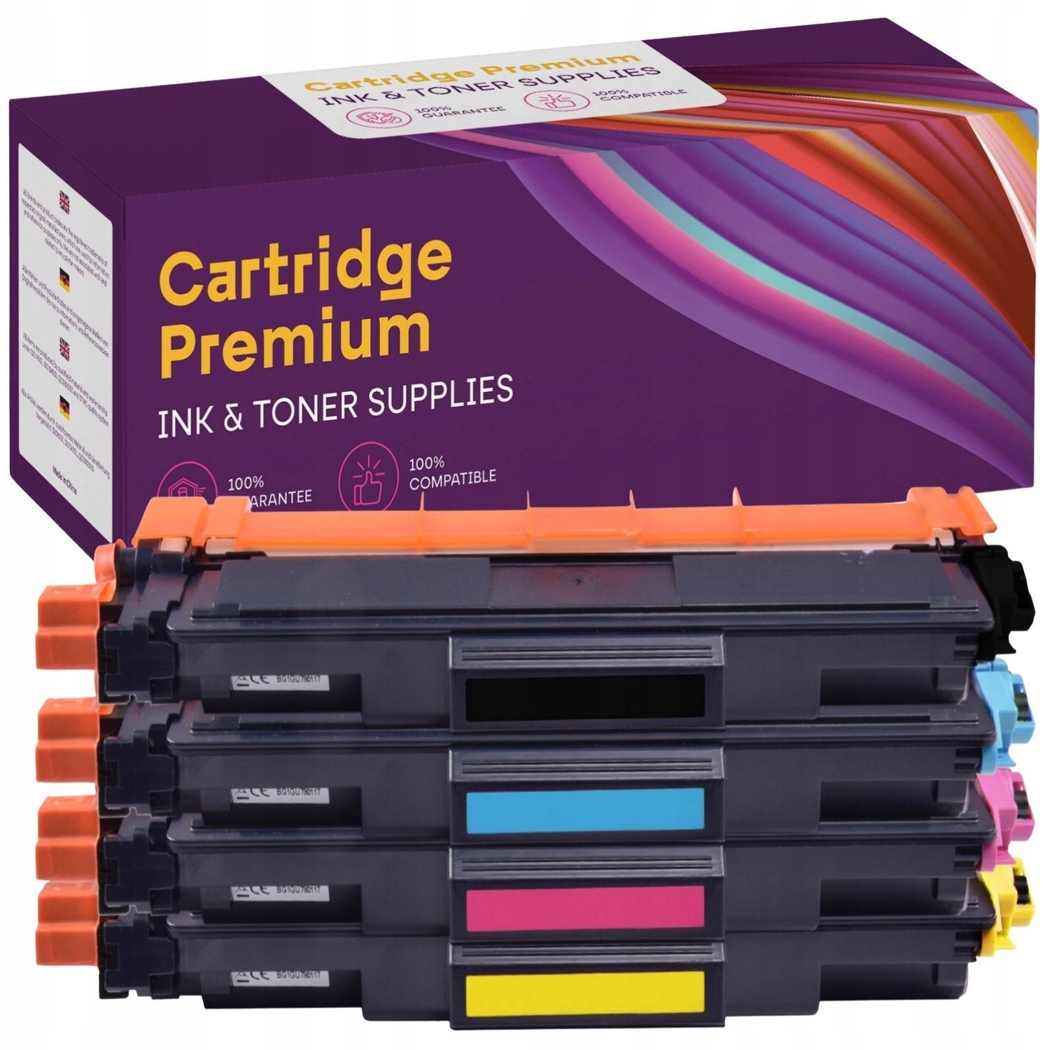 4x Toner Pro Brother DCP-L3510CDW MFC-L3770CDW TN247 XL L3550 HL-L3210CW
