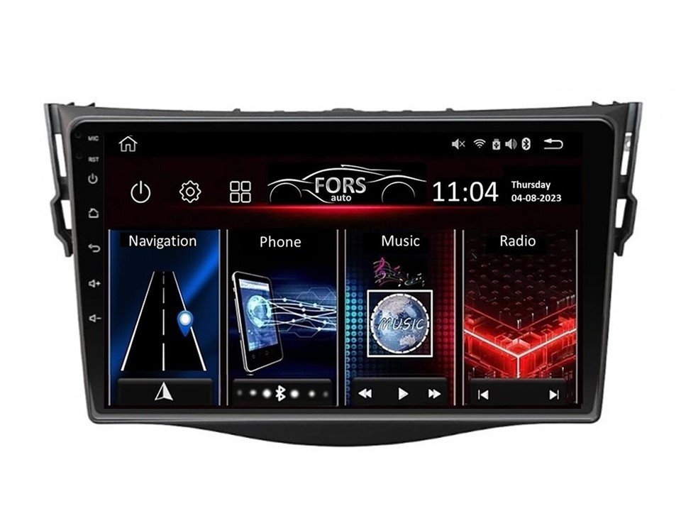 Rádio Android M150 Toyota RAV4 2006-2012