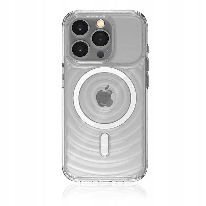 Stm Reawaken Ripple MagSafe Antistresový kryt pro iPhone 15 Pro (Clear)