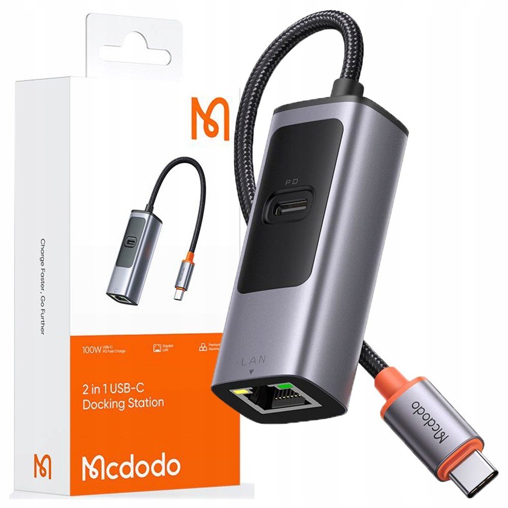 Mcdodo Adaptér Usb-c Ethernet Gigabit RJ45 Síťová Karta 1000