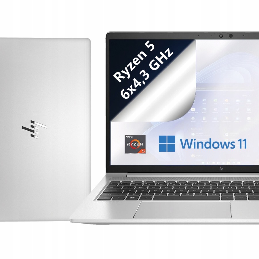 Hp EliteBook 655 G9 Ryzen5 Pro 5675U Ssd 512GB/16GB DDR4 15,6