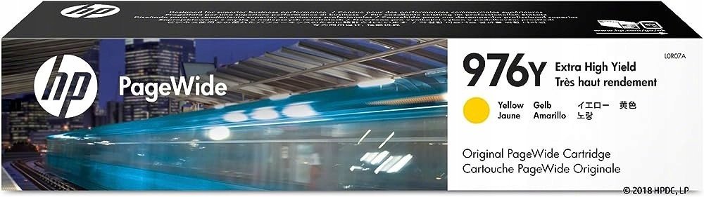 Inkoust Hp 976Y L0R07A 13k Y Yellow Originál Nový