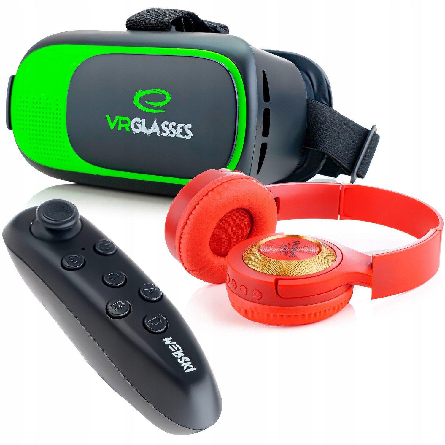 Skvělý Nápad Na dárek Pro Mikuláše Virtuální 3D Vr Brýle S Ovladačem