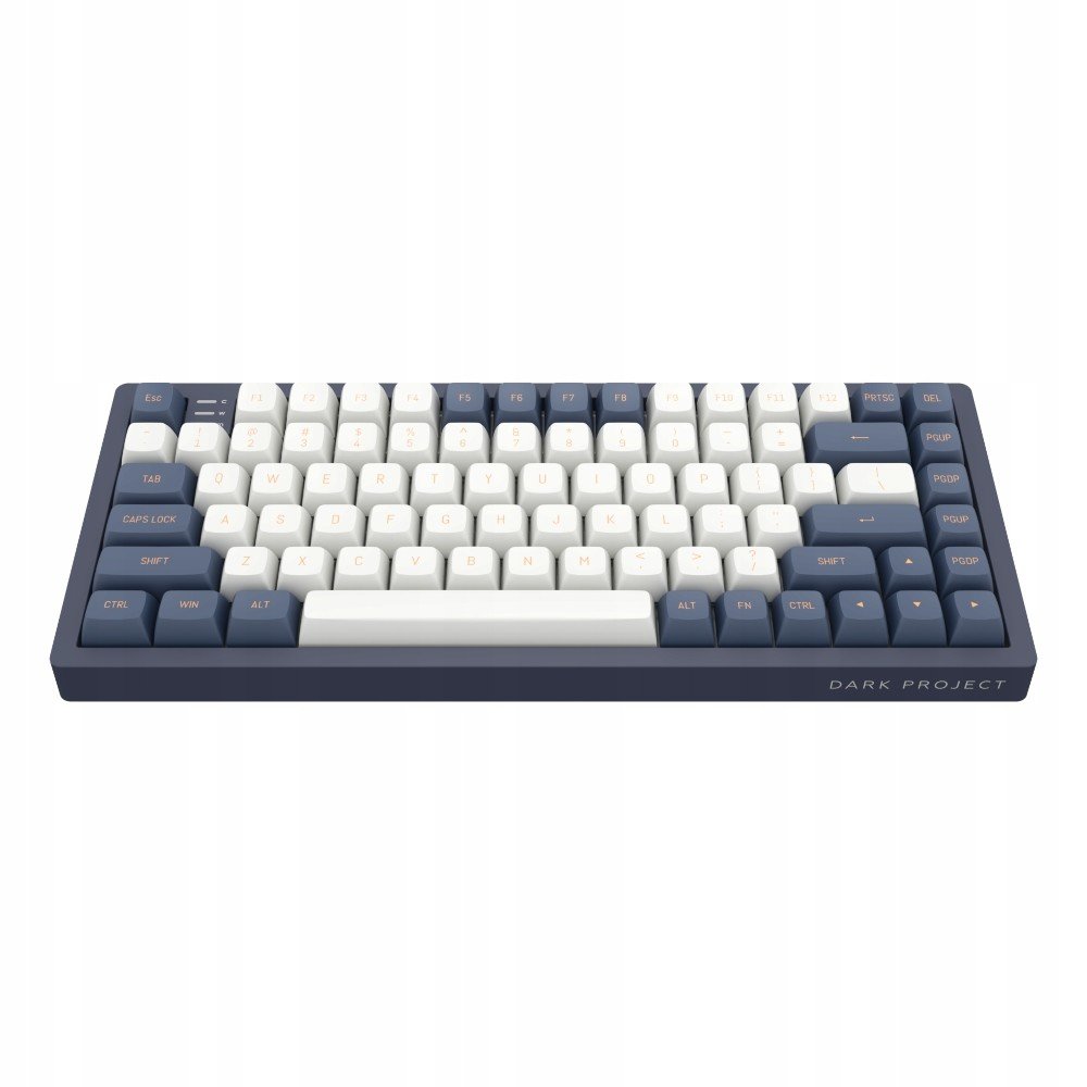 Dark Project KD83A Navy Blue/Ivory Mechanická klávesnice G3MS Rgb (eng)