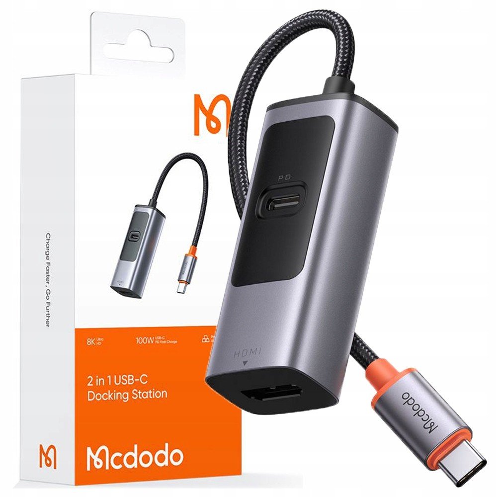 Mcdodo Kabel Adapter Hub Usb-c Hdmi Hdr eARC 4K 120HZ 8K 60HZ