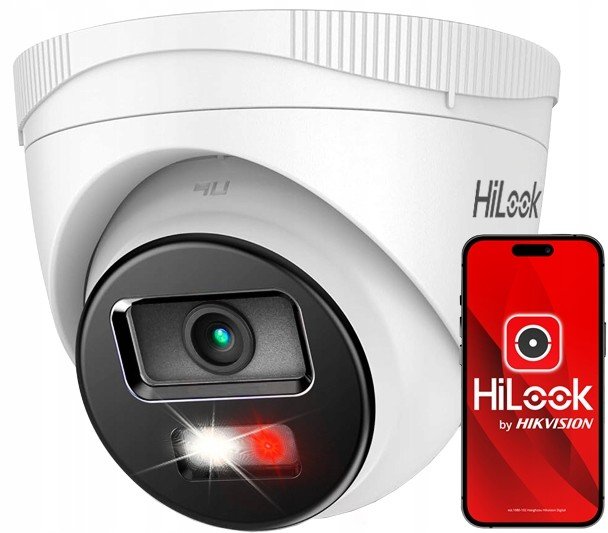 Monitoring Hikvision 10 Fhd kamera Smart Hybrid Light rekordér 16x PoE