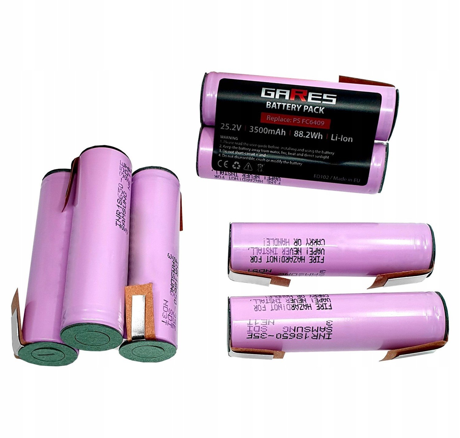 Baterie pro Philips PowerPro FC6409 3500mAh 25,2V