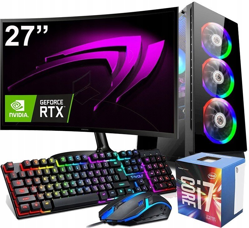 Herní Set I7 32GB Rtx 2060S 8GB +monitor 27