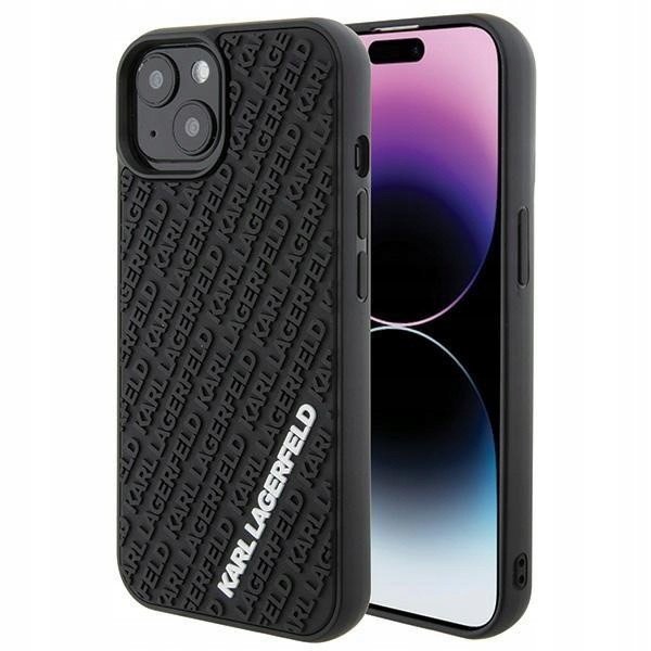 Karl Lagerfld Pouzdro Case 3D Logo Pro iPhone 15