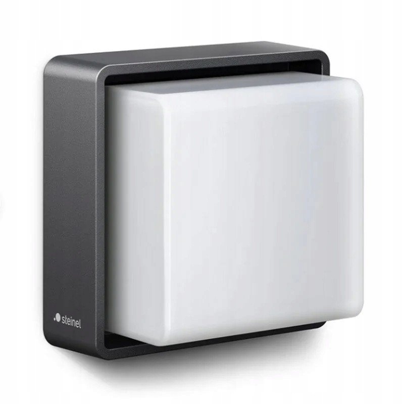 Venkovní nástěnné svítidlo Steinel L 10 S černé 84769 1xE27/100W s pohybovým čidlem