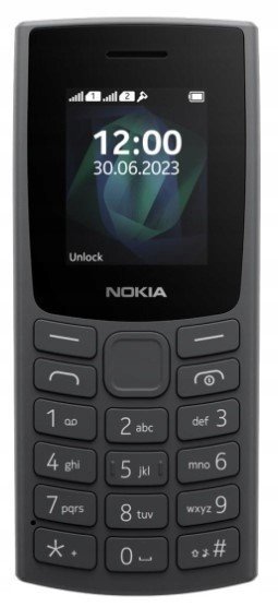 Telefon Nokia 105 2023 Dual Sim černý
