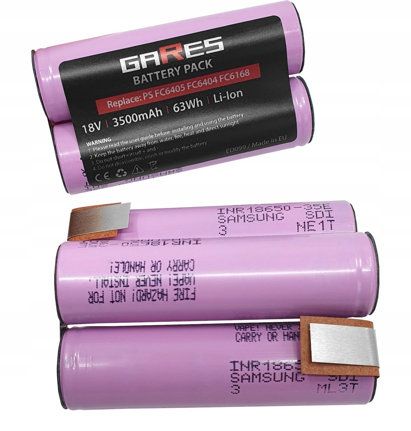 Baterie pro Philips PowerPro FC6405 FC6404 3,5Ah