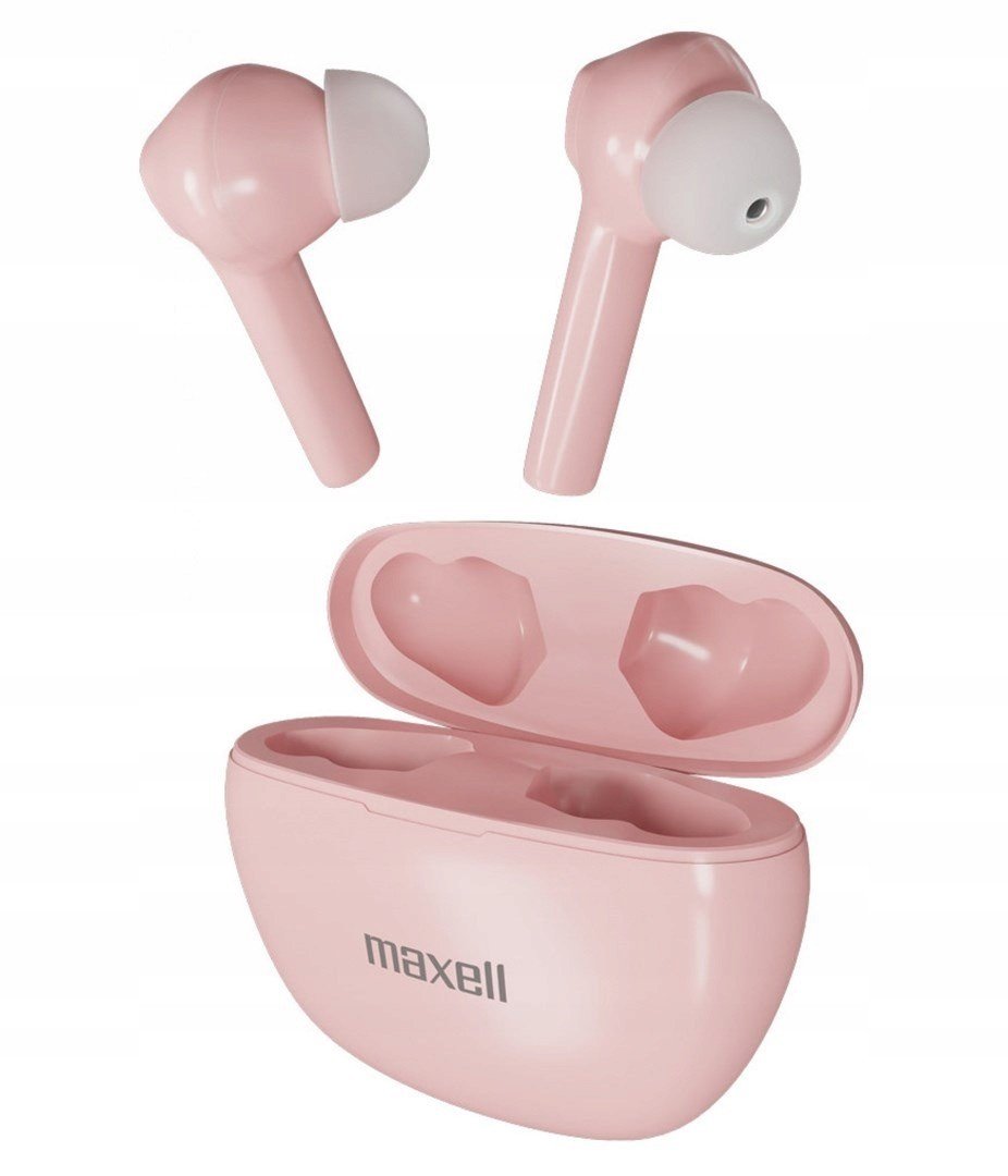 Maxell Dynamic+ Bezdrátová sluchátka růžová