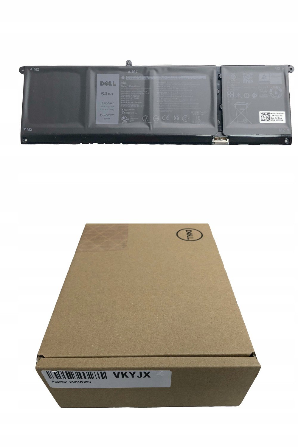 Nový originální Dell Vostro 5410 5415 3510 3515 3511 5510 V6W33