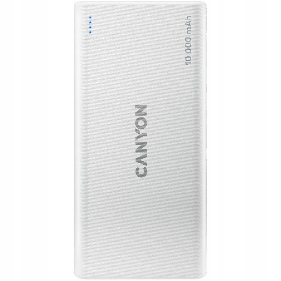 Canyon Power banka PB108, 10000mAh, bílá