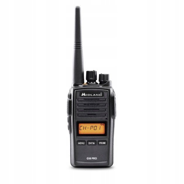 Rádio Krátká vlnovka Walkie-talkie Midland G18 Pro Pmr Black