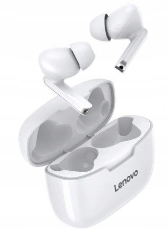Lenovo XT90 Bílá Sluchátka S Powerbankou Voděodolná Bluetooth 5.0
