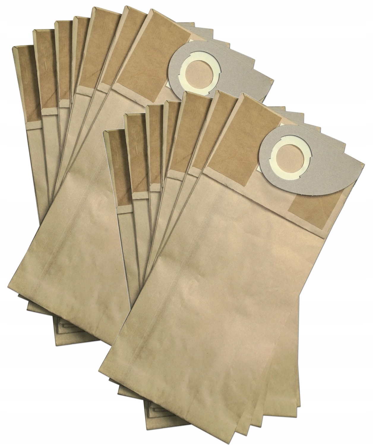 10x Papírové Sáčky Pro Nilfisk: Buddy II, 12 L, 18 L, 18 L Inox