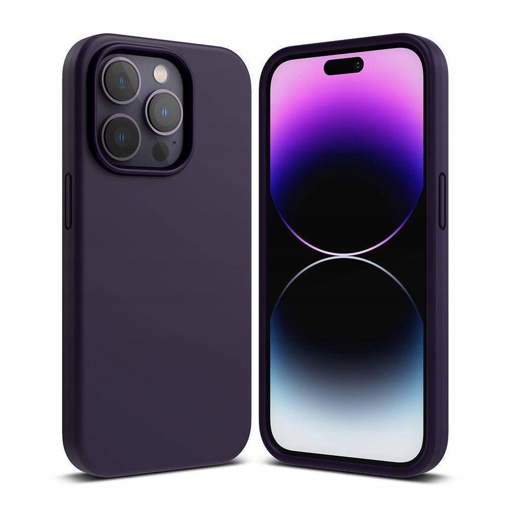 Pouzdro Iphone 14 Pro Ringke Silicone fialové