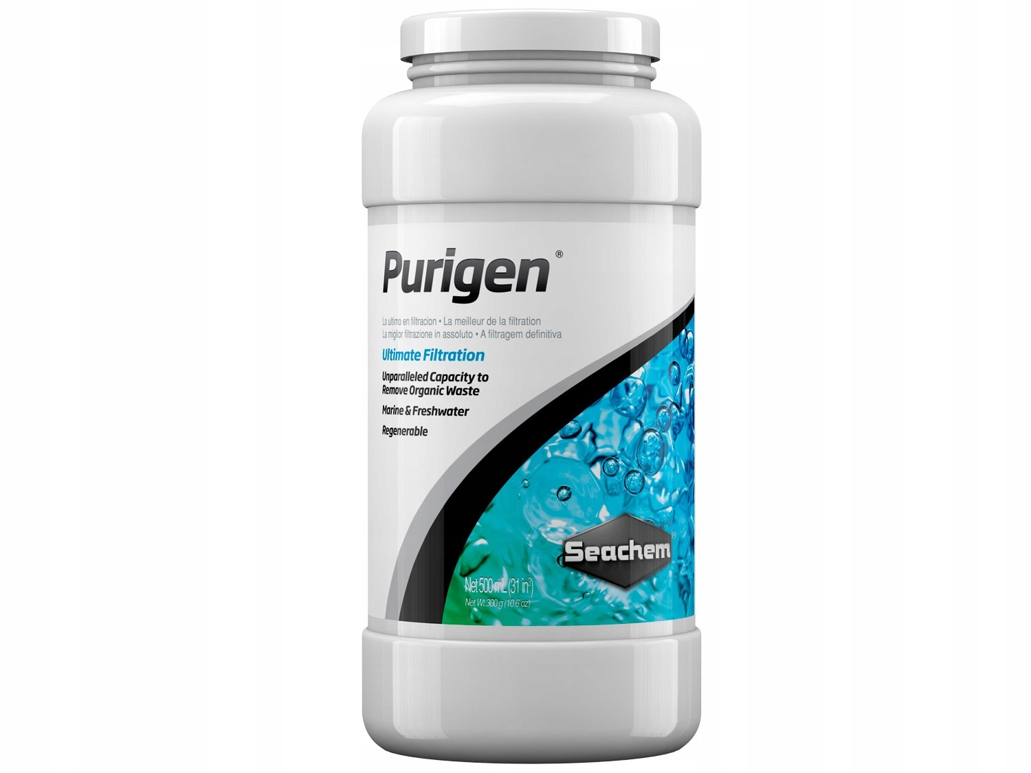 Seachem Purigen 500ml Odstraňuje NO2 NO3 NH4