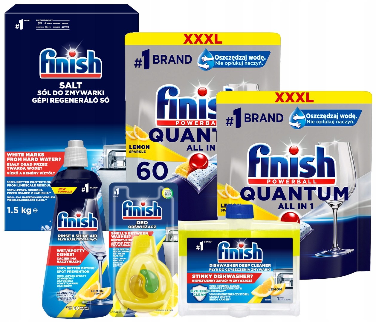 Finish Quantum All in One 120 doplňky
