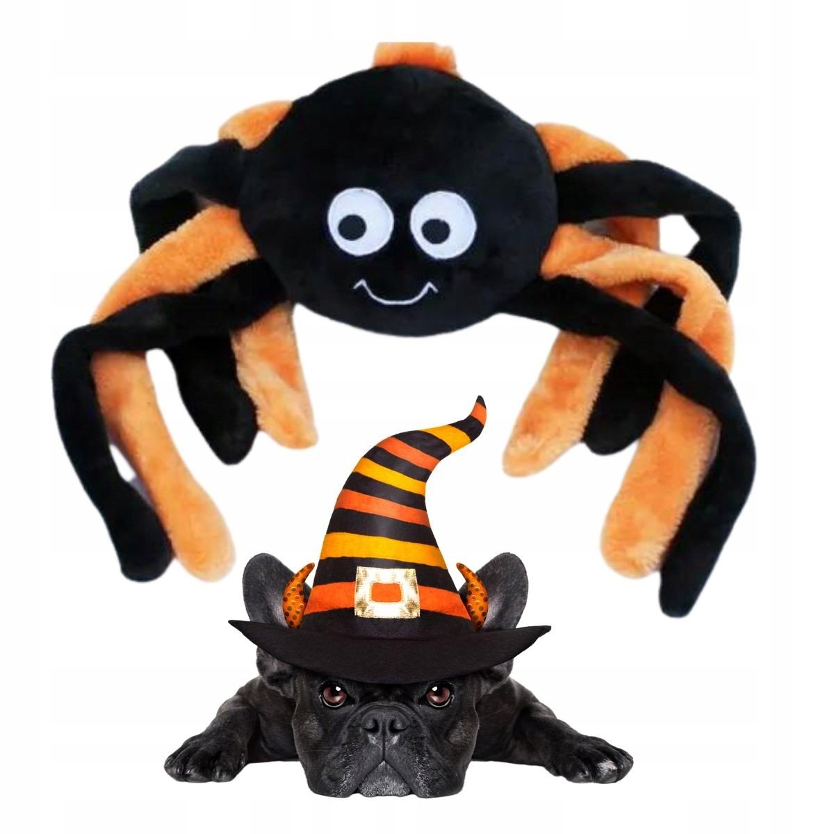 Hračka pro psa Pajík XL Velký šustící na Halloween maskot spider