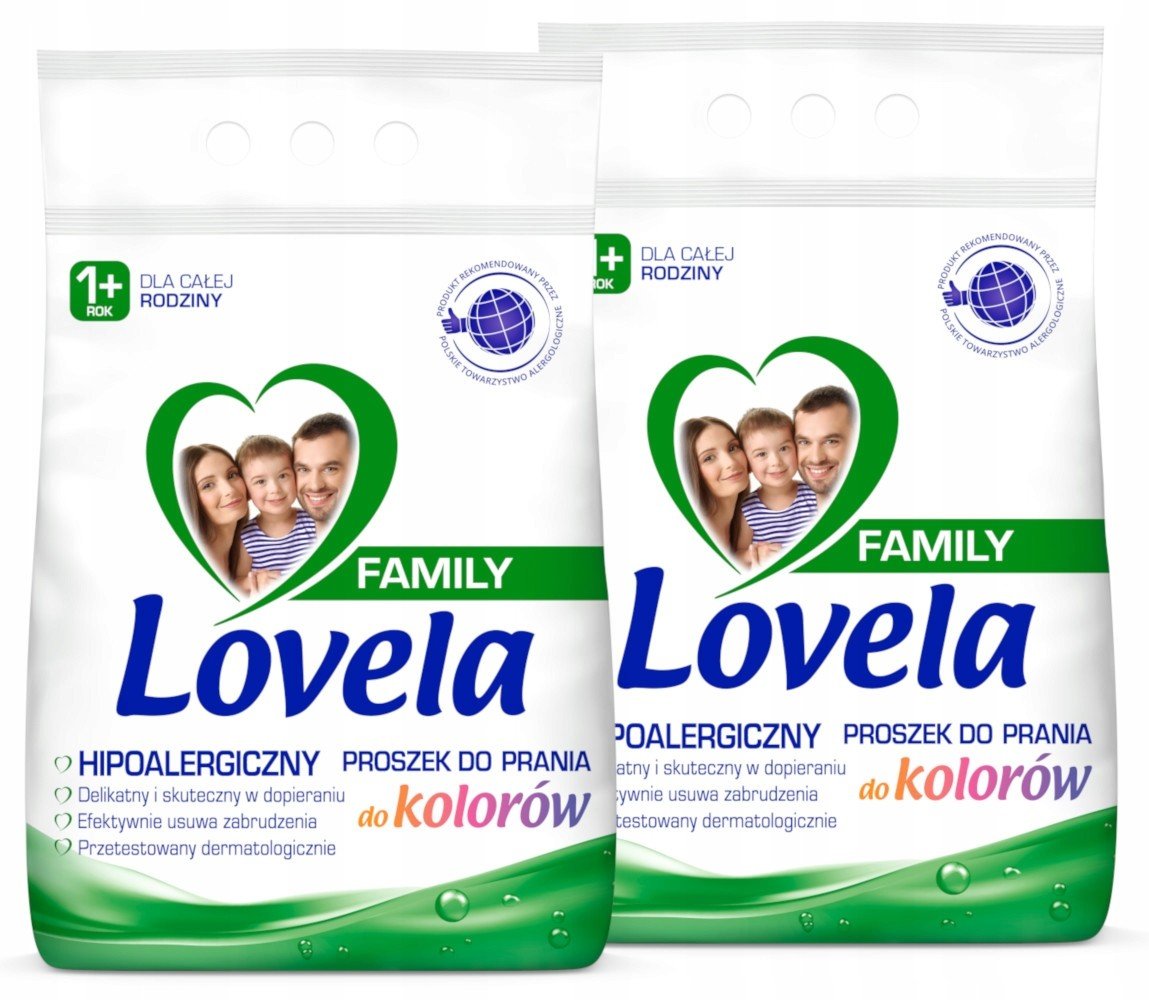 Lovela Family Prací prášek Barva 4,2 Kg 56pr