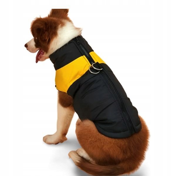 Surtep Animals Zimní vesta Černo Žlutá 6XL