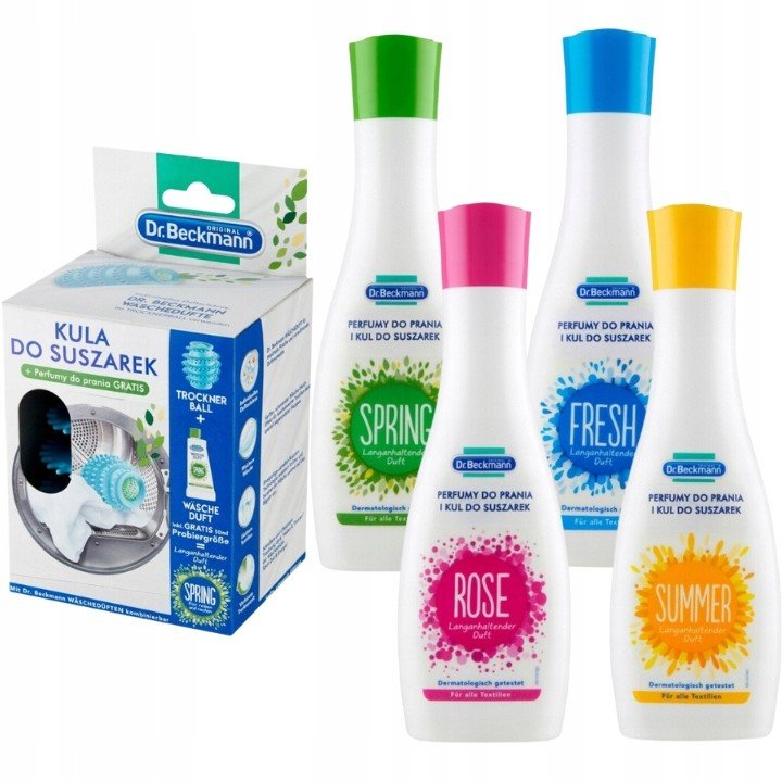 Dr. Beckmann Parfém na praní a Koule do sušiček Sada 4 1