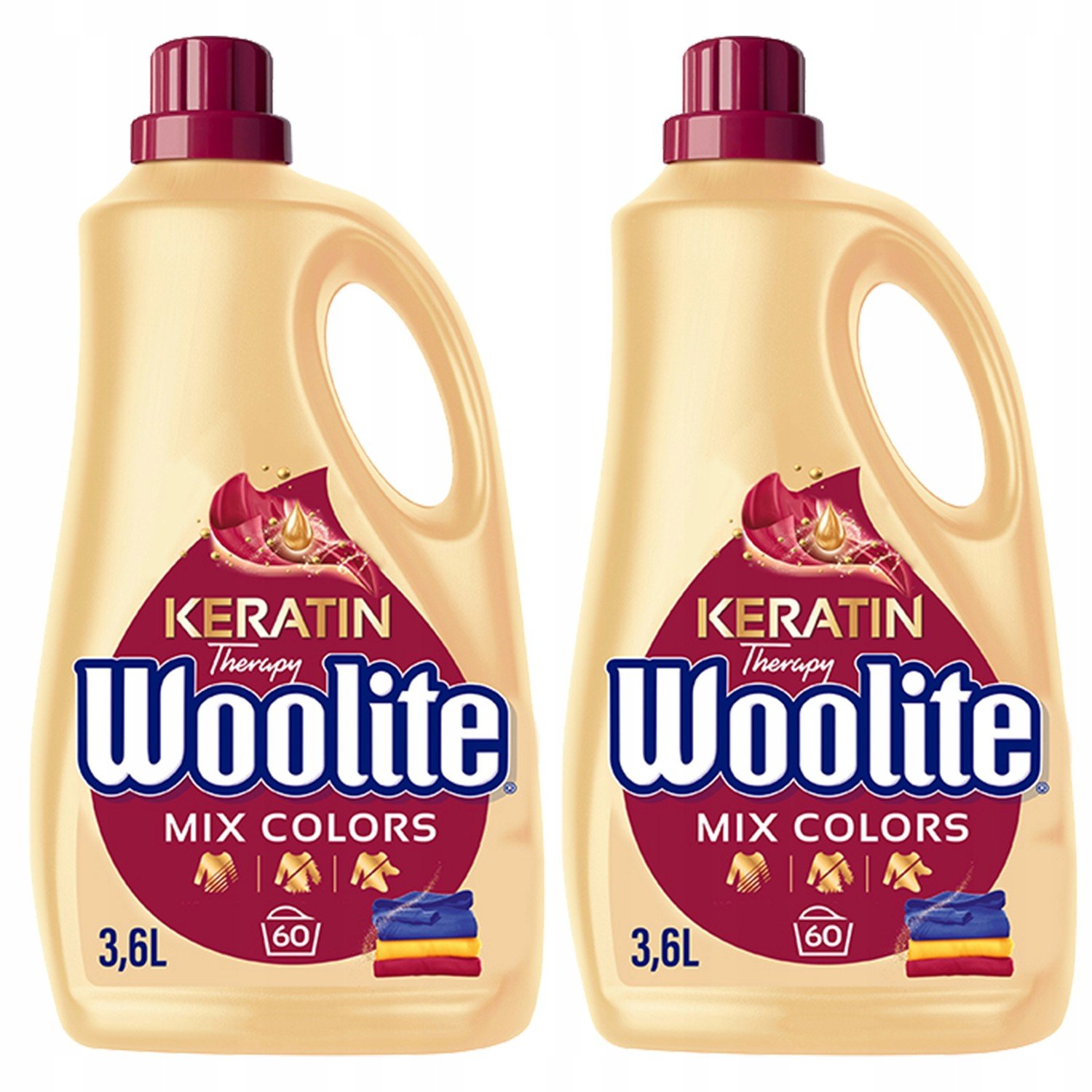 Woolite Mix Colors Tekutý prací gel na barvy 7,2L