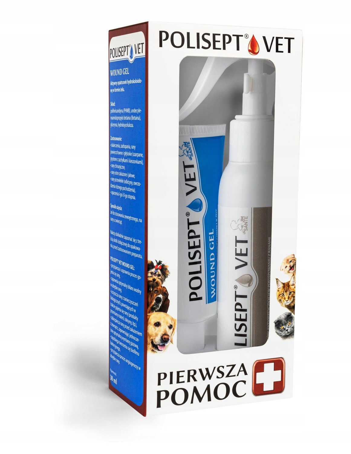 Polisept Vet lékárnička první pomoci na rány