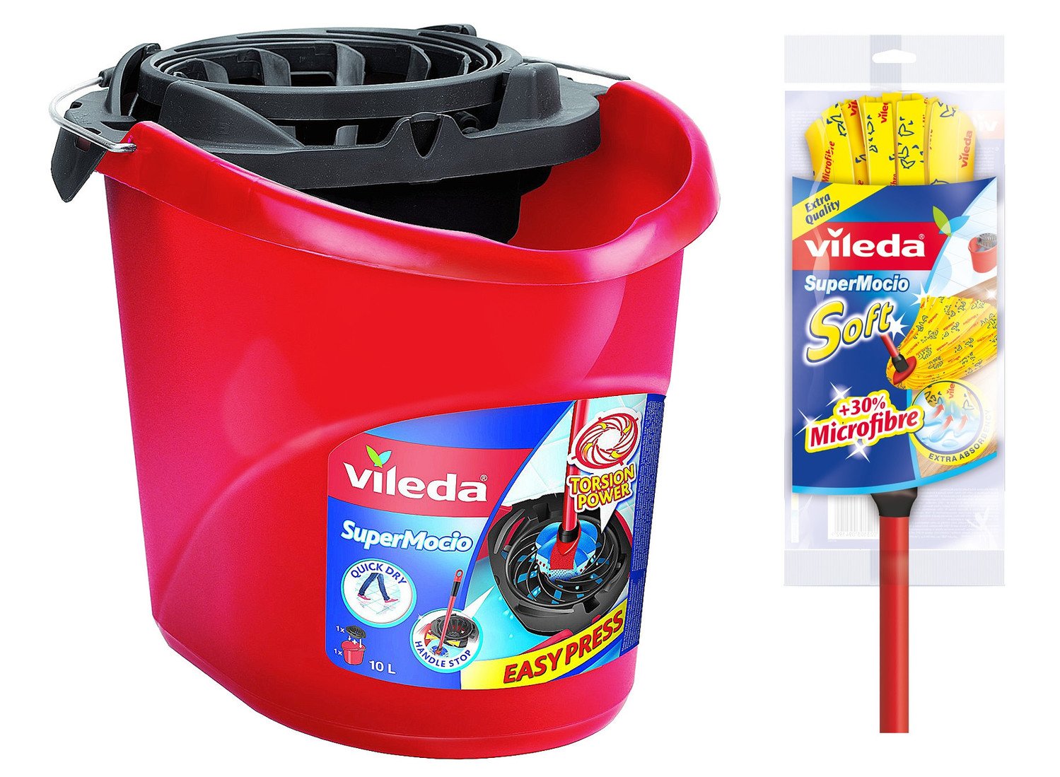 Sada Mop Soft Vileda kbelík SuperMocio