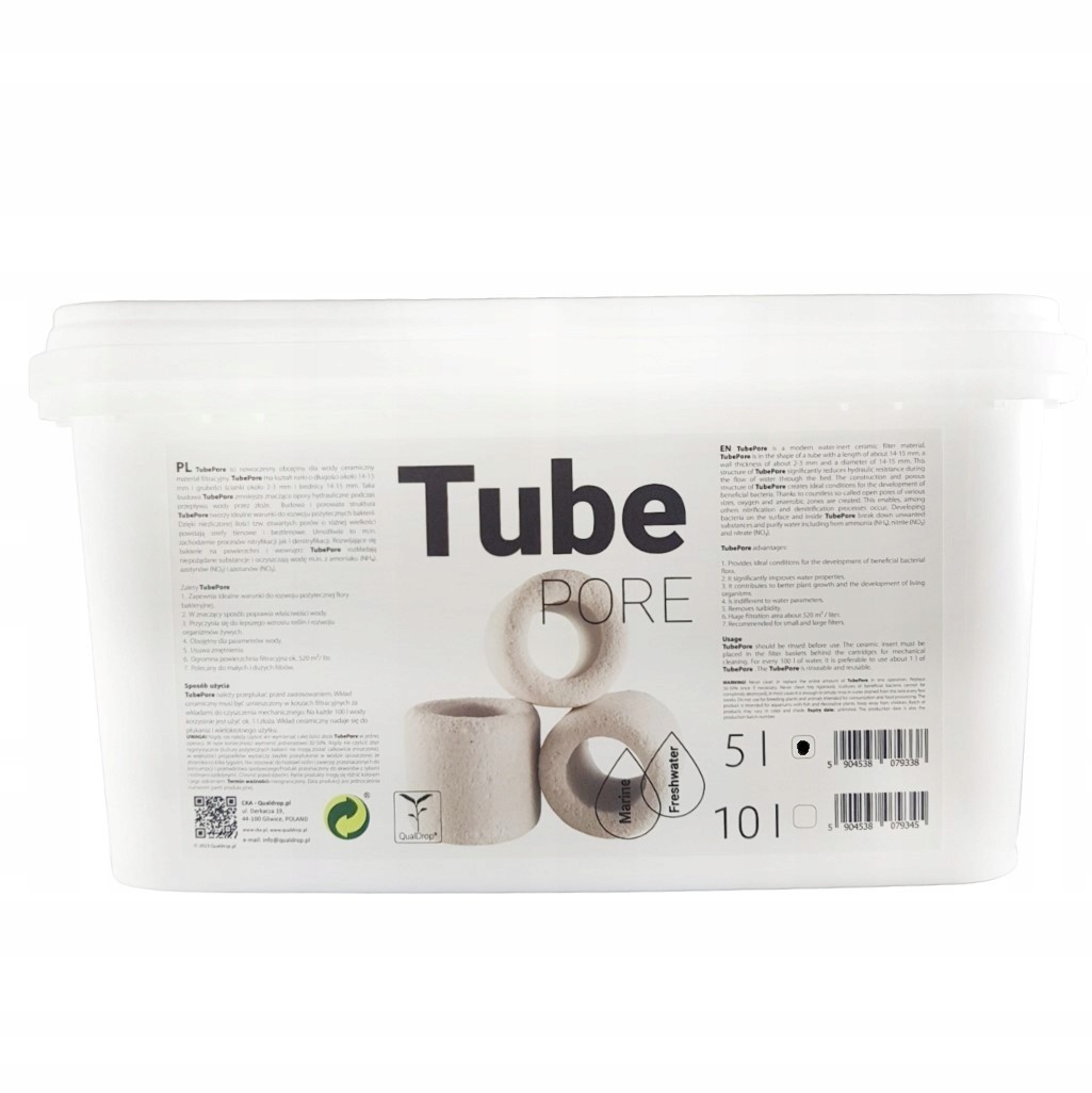 QualDrop TubePore 5L keramická filtrační vložka