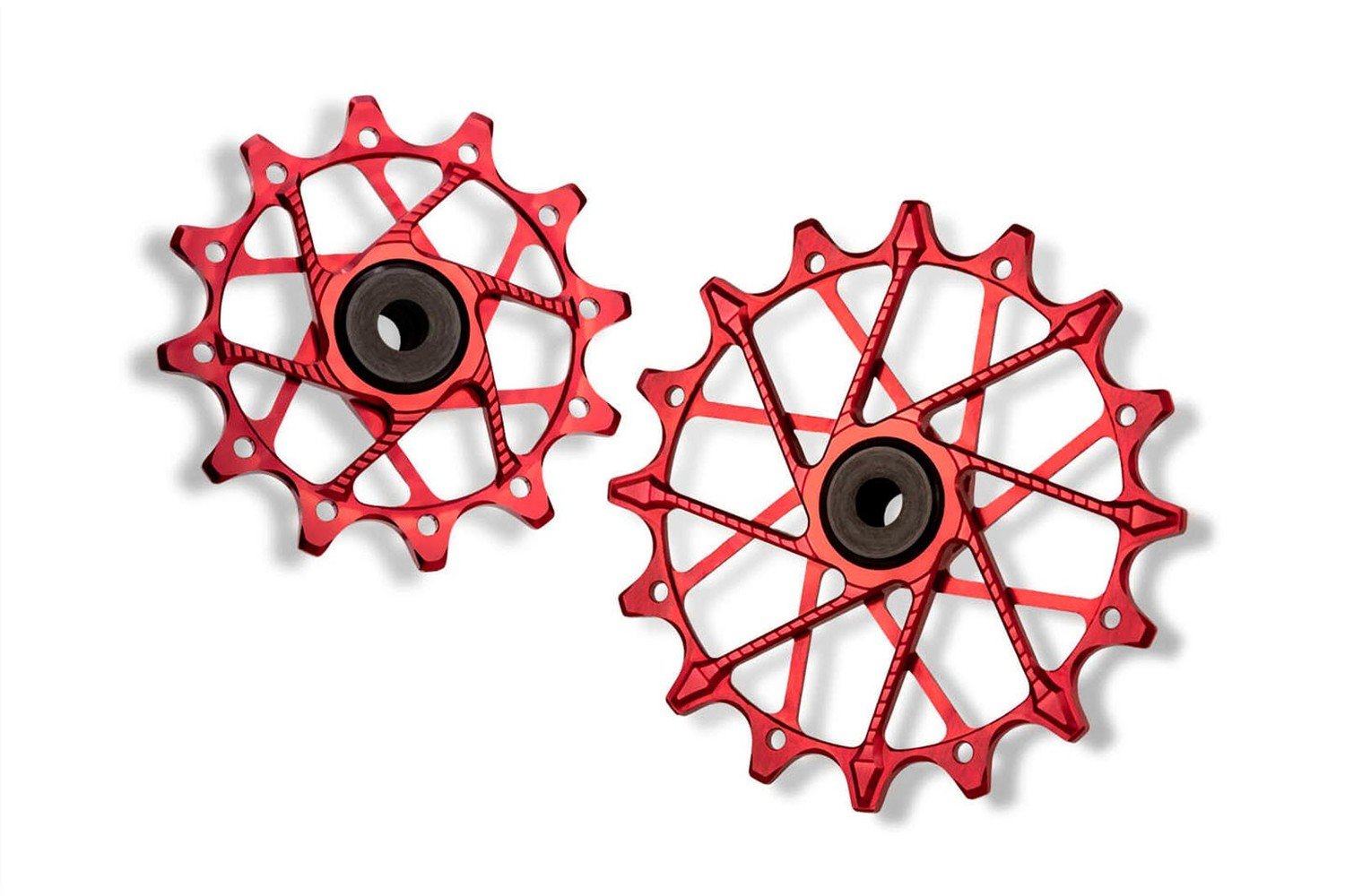 Garbaruk kladky 12+14 zubů SRAM 11/12 speed Barevná kombinace: červené