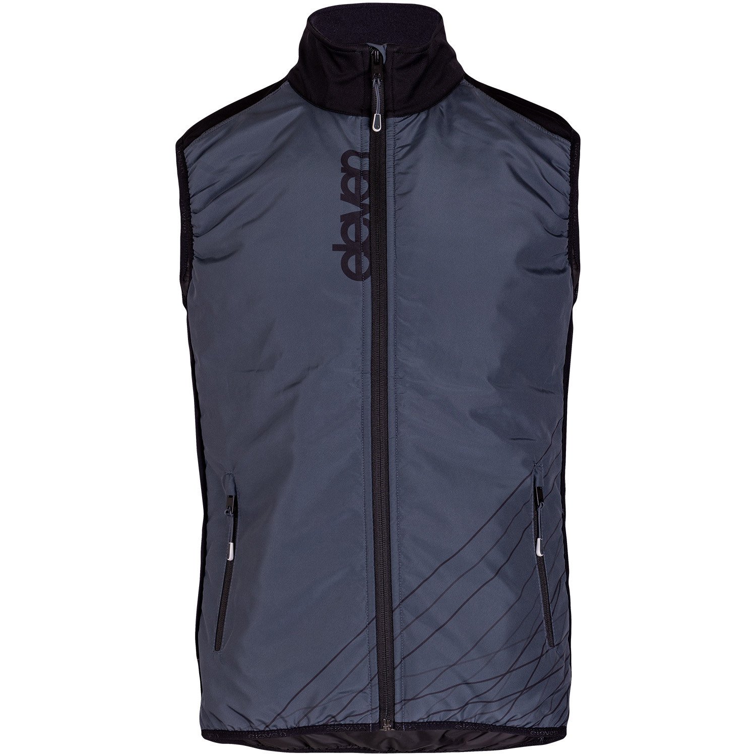 Pánská hybridní vesta Eleven Lumi Anthracite Velikost: S