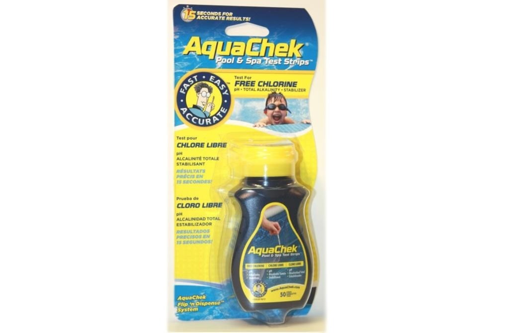 Testovací pásky AquaChek 4v1 Yellow, 50 ks
