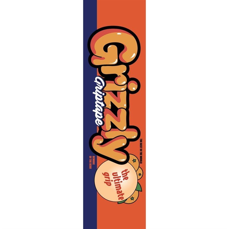 grip GRIZZLY - Chew On This Griptape Orange Blue (ORANGE BLUE)