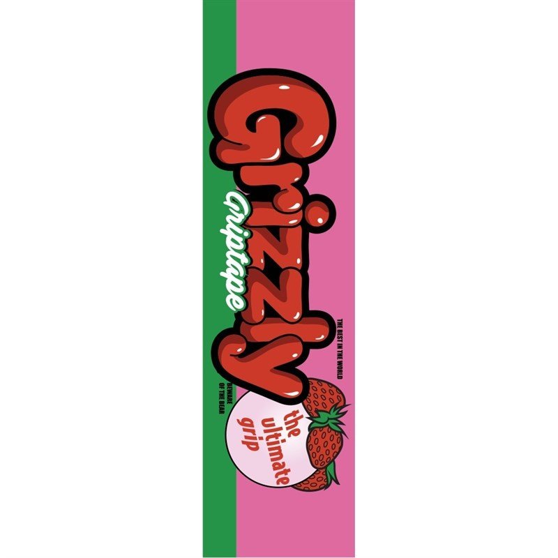 grip GRIZZLY - Chew On This Griptape Pink Green (PINK GREEN)