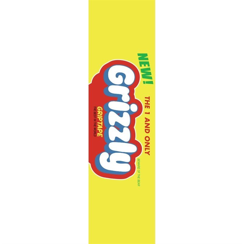grip GRIZZLY - Chew On This Griptape Yellow (YELLOW)