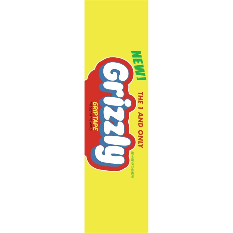 grip GRIZZLY - Chew On This Griptape Yellow (YELLOW) velikost: OS