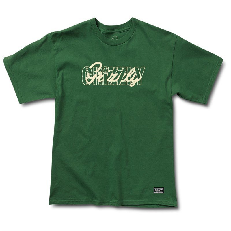 triko GRIZZLY - Smooth Criminal Ss Tee Fgrn (FGRN)