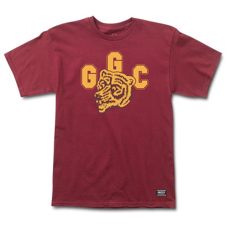 triko GRIZZLY - Mascot Ss Tee Bur (BUR)