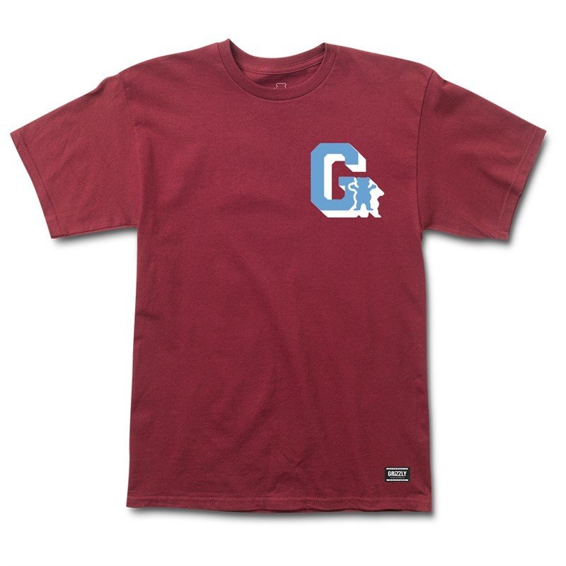 triko GRIZZLY - Midfield Ss Tee Bur (BUR)