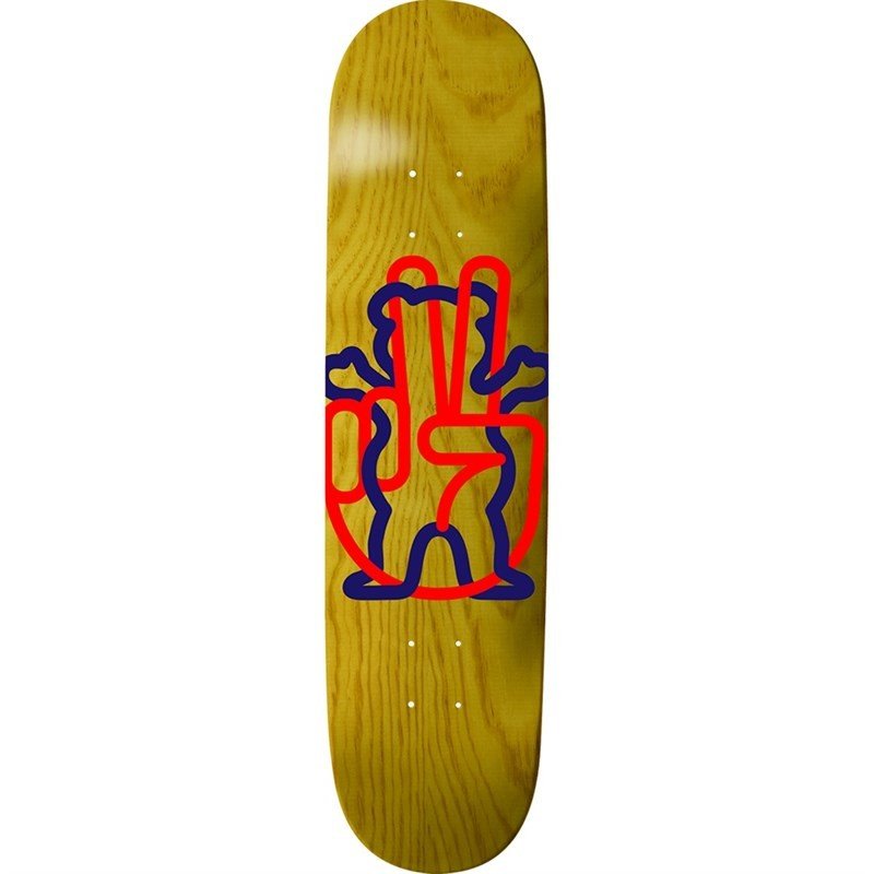 deska GRIZZLY - Peace Out Deck Nat (NAT) velikost: 8.25