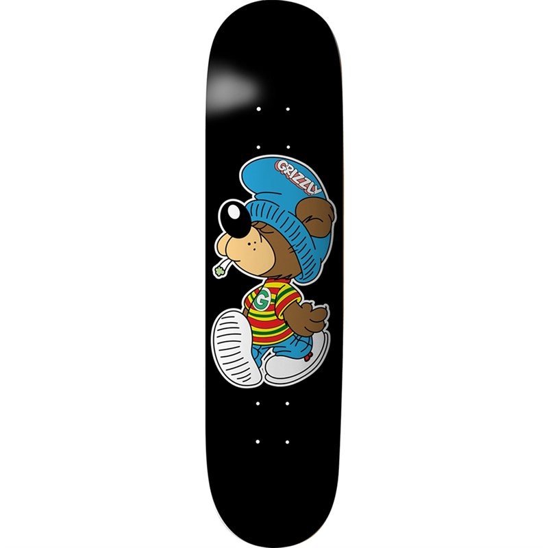 deska GRIZZLY - Delinquent Deck Blk (BLK)